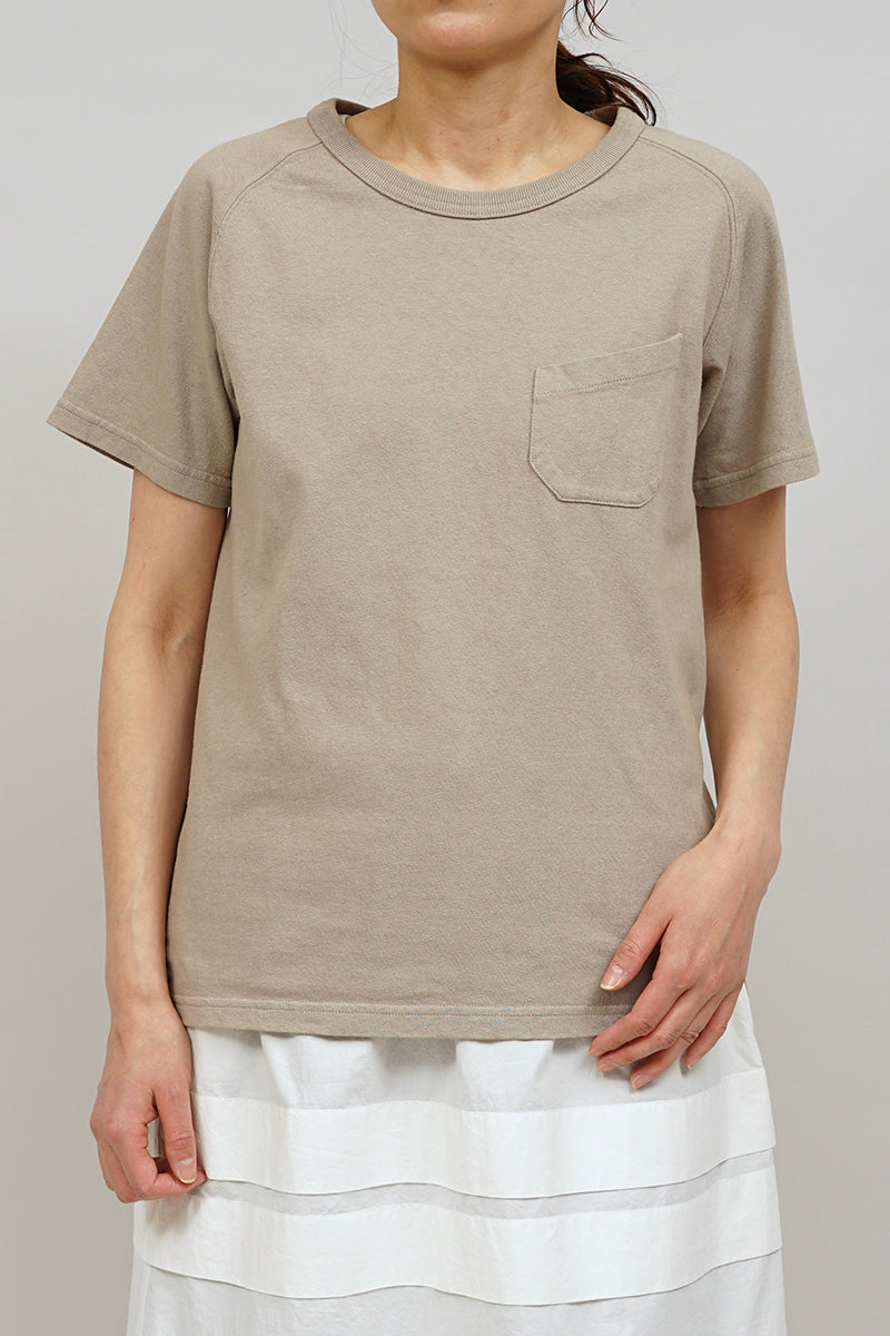 NIGEL CABOURN New Basic T-Shirt Ivory/50