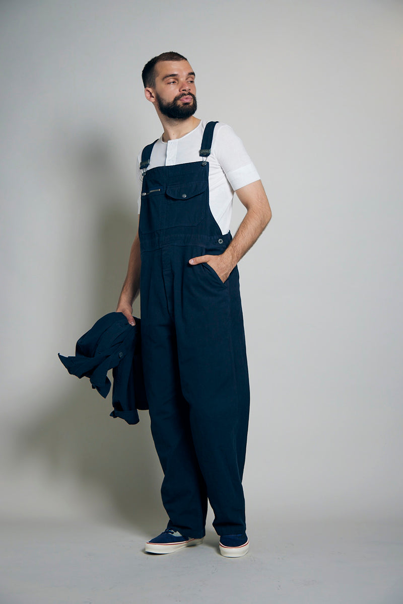 カラーネイビーNigel Cabourn LYBRO DUNGAREE