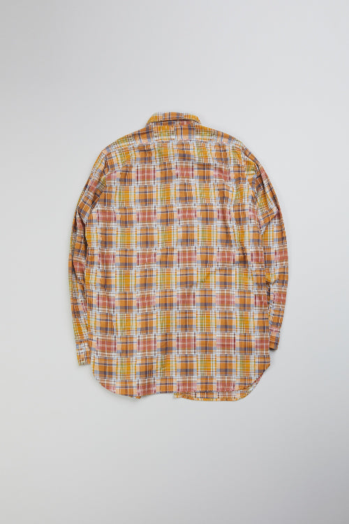 ナイジェル・ケーボン】UNISEX / ビッグ シャツ - ミックスストライプ