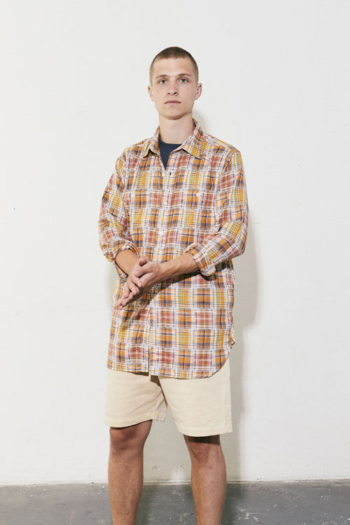 週末限定sale ナイジェルケーボン コットンシャツ 週末限定sale ナイジェルケーボン コットンシャツ