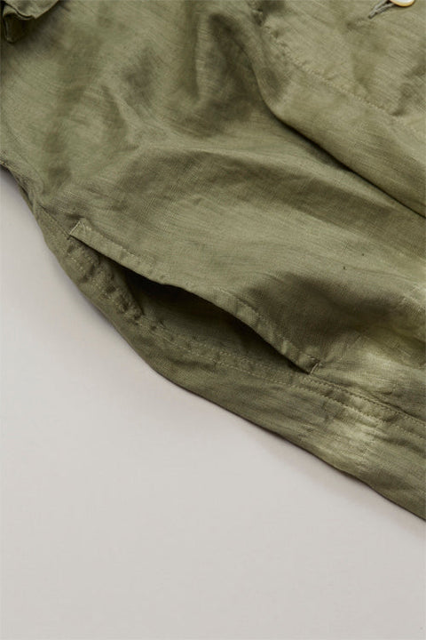 【ナイジェル・ケーボン】WOMAN / リネンタイダイアーミードレス / LINEN TIE-DYE ARMY DRESS
