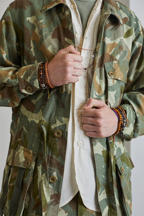 【ナイジェル・ケーボン】UNISEX / ブッシュジャケット - カモ / JK-59 BUSH JACKET CAMO