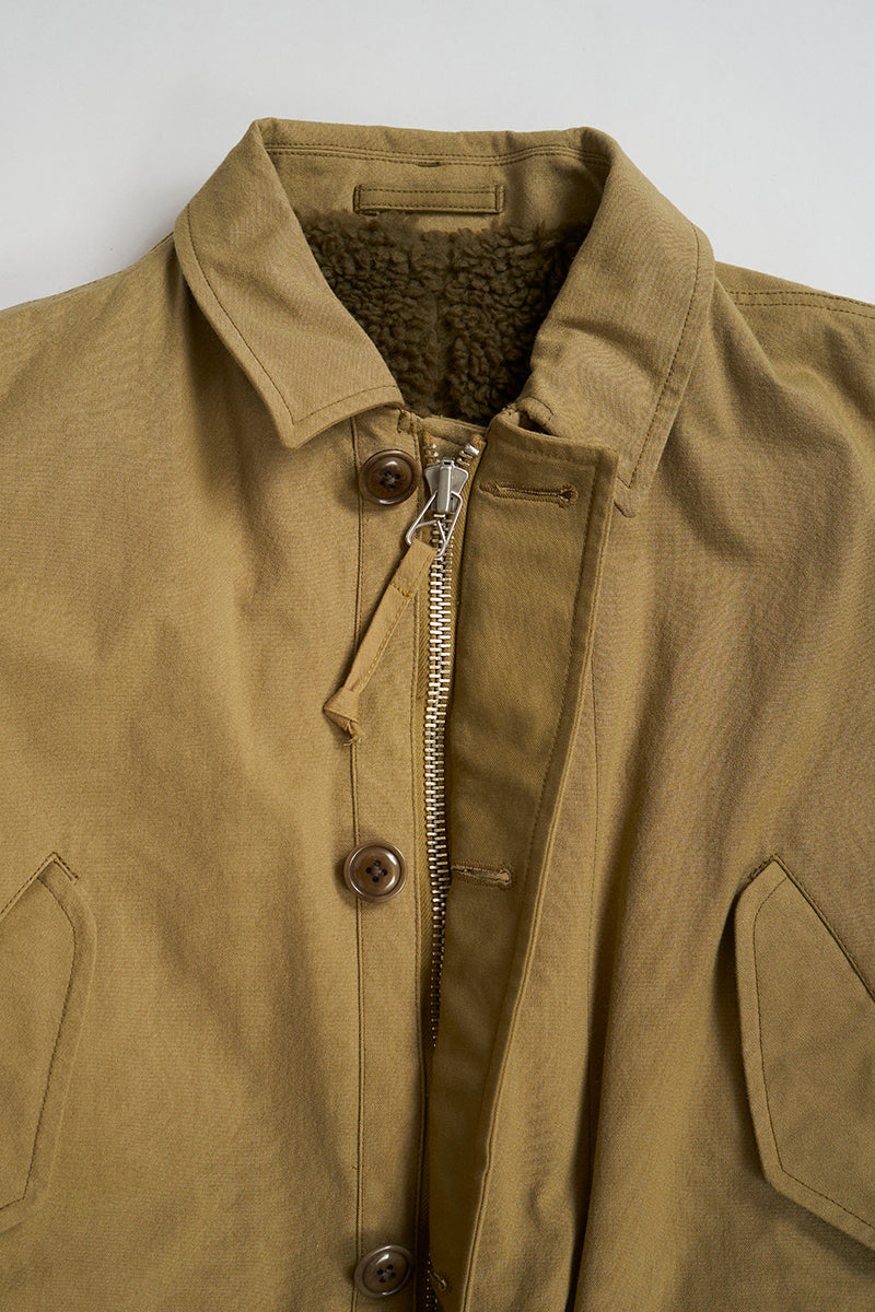 【美品】Nigel Cabourn  M-47モディファイドコート-リバーシブルリブ毛100%