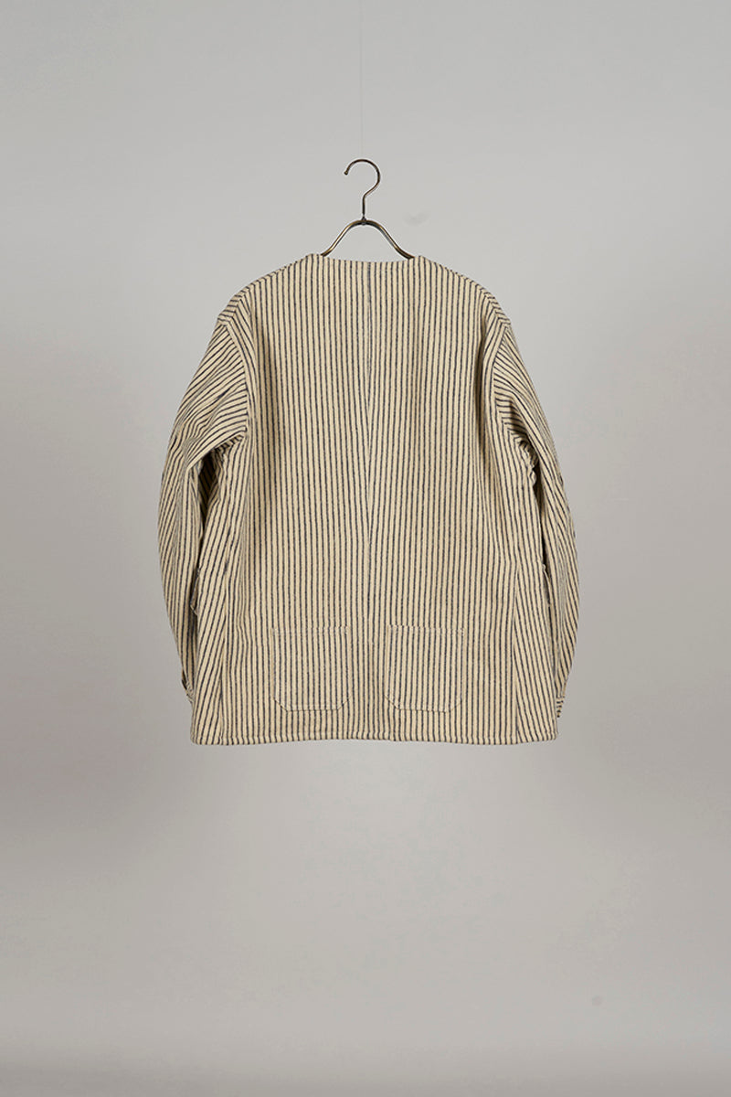【ナイジェル・ケーボン】MAN / フレンチワークジャケット - ウールヒッコリー / FRENCH WORK JACKET - WOOL HICKORY