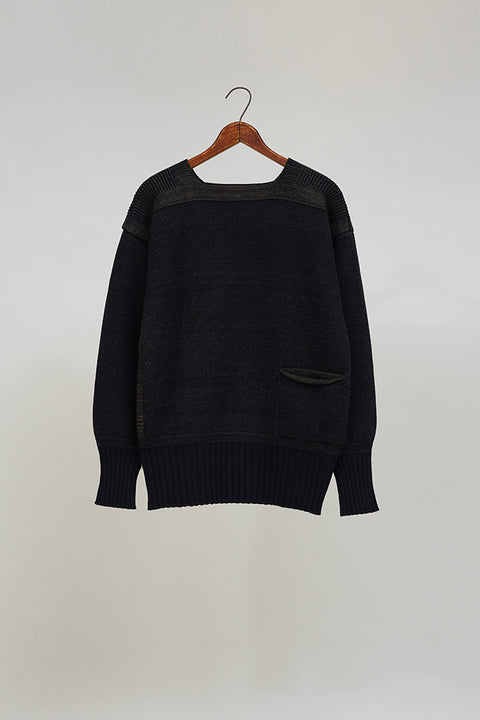 【ナイジェル・ケーボン】MAN / レッドクロスモディファイドニット - ウール / RED CROSS MODIFIED KNIT - WOOL