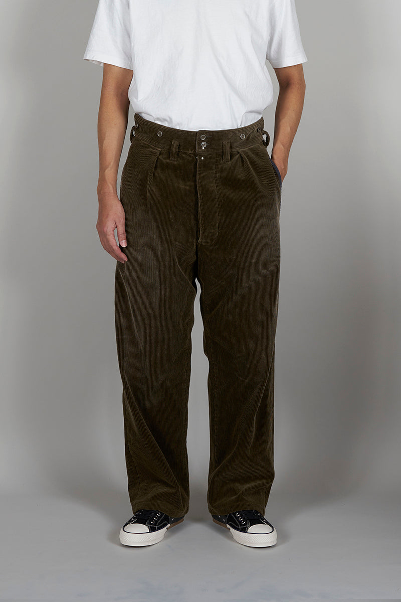 【ナイジェル・ケーボン】MAN / フレンチワークパンツ - 8ウェルコーデュロイ / FRENCH WORK PANT - 8WALE CORDUROY VINTAGE FINISH