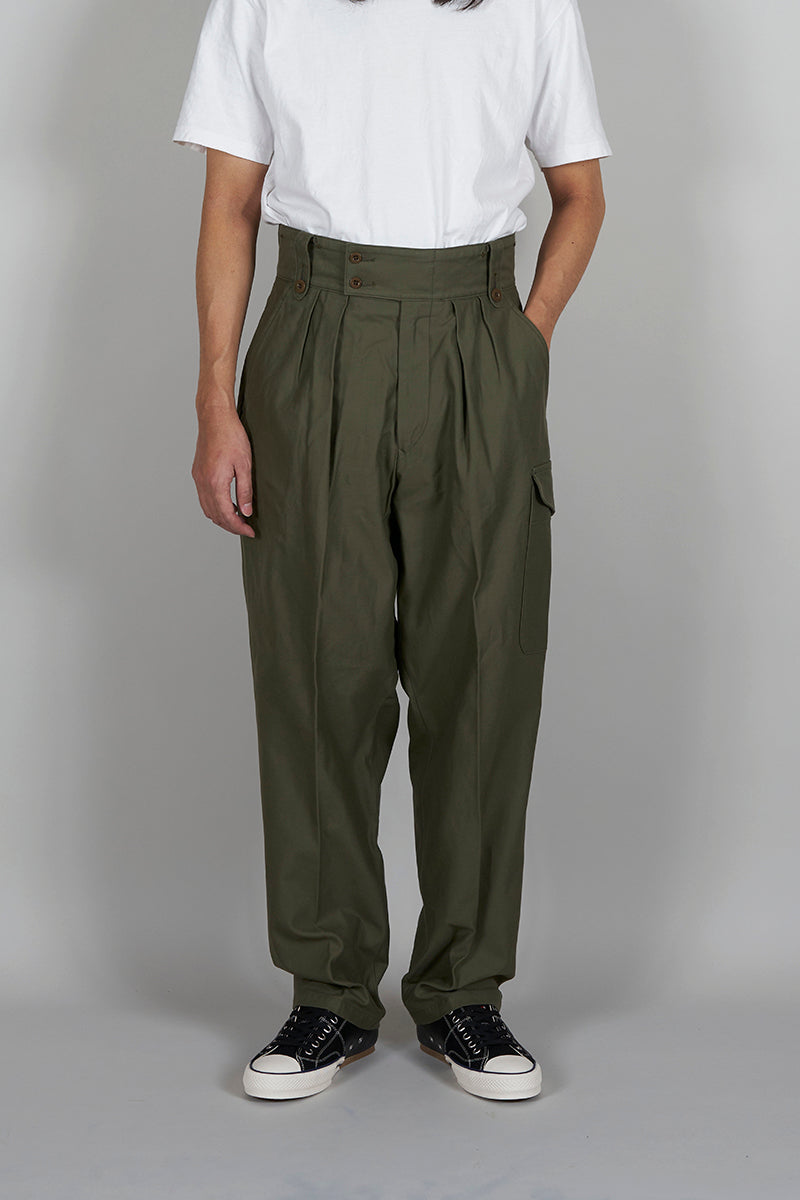 【ナイジェル・ケーボン】MAN / 50sバトルドレスモディファイドパンツ / 50s BATTLE DRESS MODIFIED PANT