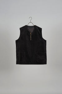 【ナイジェル・ケーボン】MAN / ワークベスト - 8ウェルコーデュロイ / WORK VEST - 8WALE CORDUROY