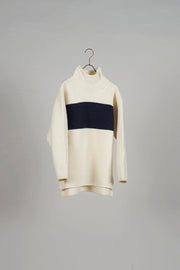 【ナイジェル・ケーボン】MAN /  K-2 ストライプロールネック / K-2 STRIPED ROLL NECK