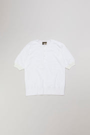 【ナイジェル・ケーボン】MAN / CC22ヘンリーネックシャツ / CC22 HENLEY NECK SHIRT