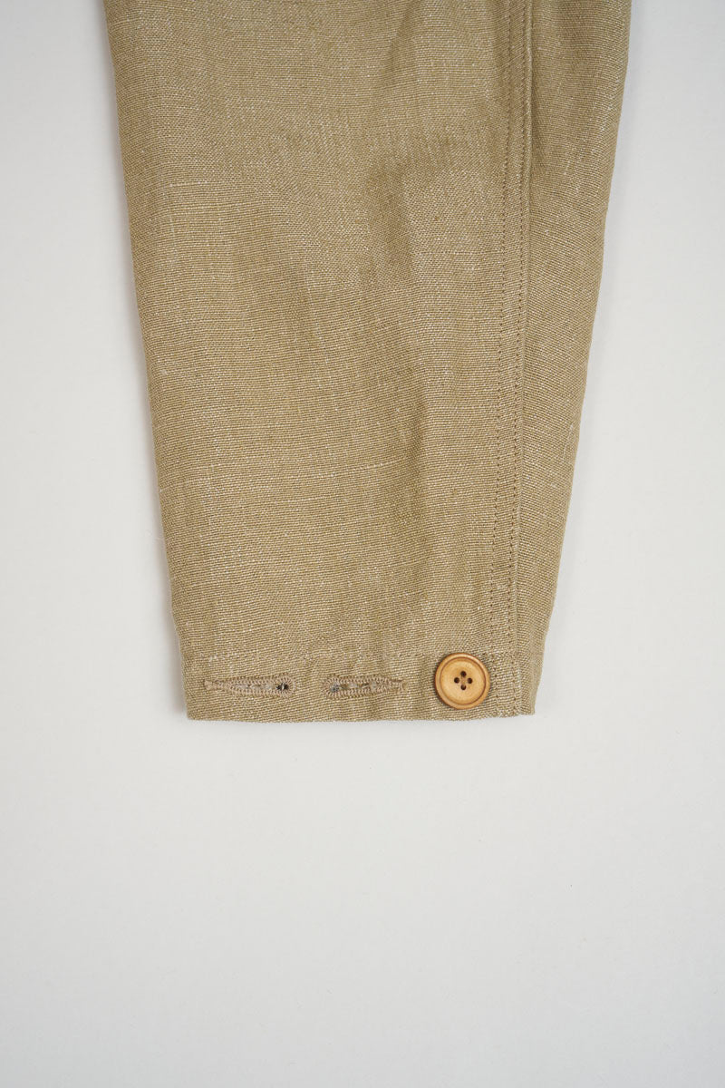 【ナイジェル・ケーボン】MAN / ビーンサックボーダージャケット -ヘンプリネン / BEAN SACK BORDER JACKET -HEMP LINEN