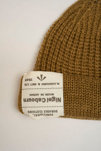 オンラインストア限定【ナイジェル・ケーボン】MAN / ビーニー -コットン / BEANIE -COTTON