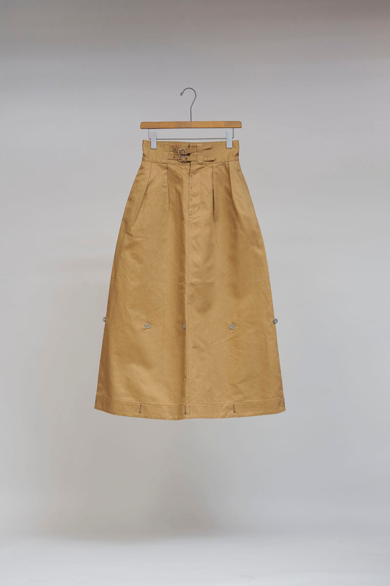 【ナイジェル・ケーボン】WOMAN / ボンベイスカート - コットンヘンプ / BOMBAY SKIRT - COTTON HEMP