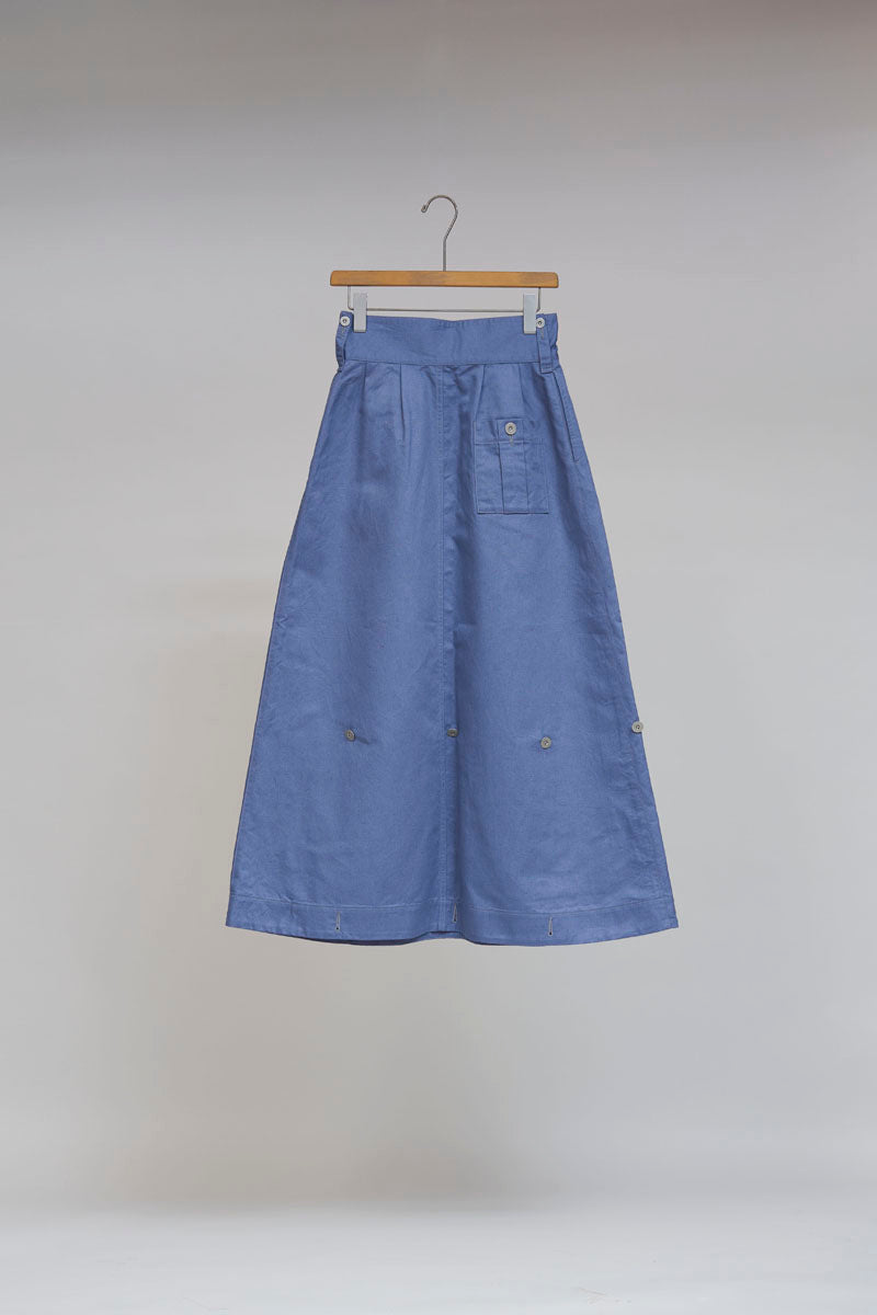 【ナイジェル・ケーボン】WOMAN / ボンベイスカート - コットンヘンプ / BOMBAY SKIRT - COTTON HEMP