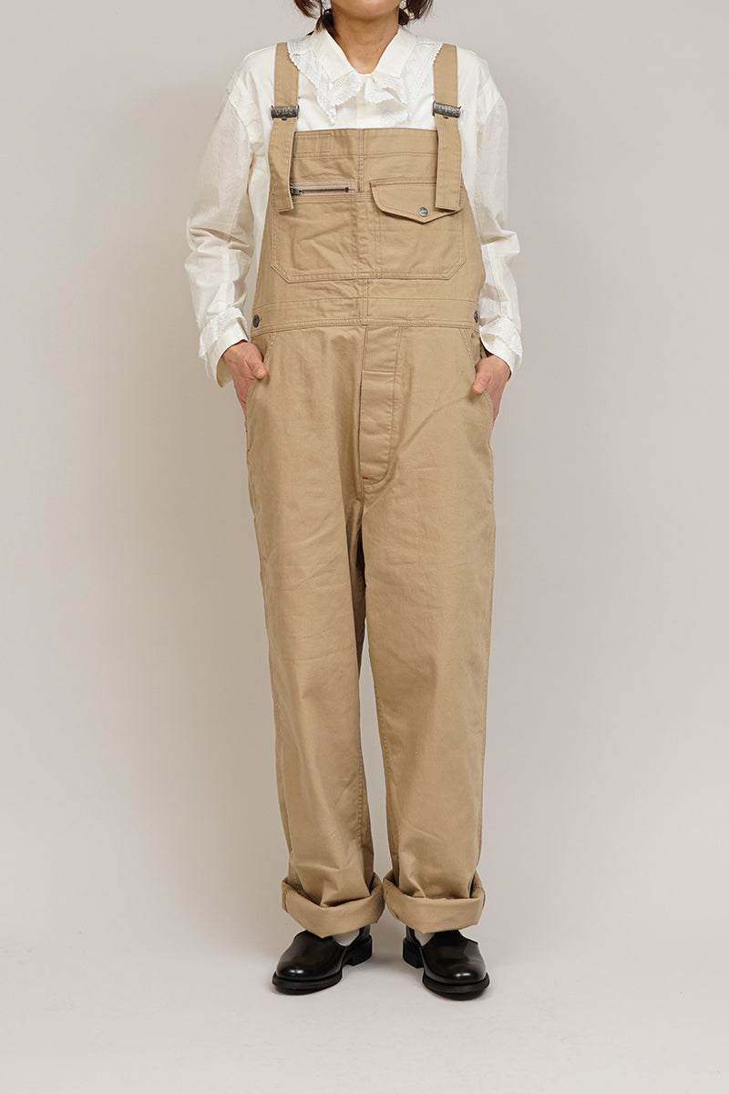 【ナイジェル・ケーボン】UNISEX / ライブロダンガリー -コットンツイル / P-51 LYBRO DUNGAREE -COTTON TWILL インディゴ / 54