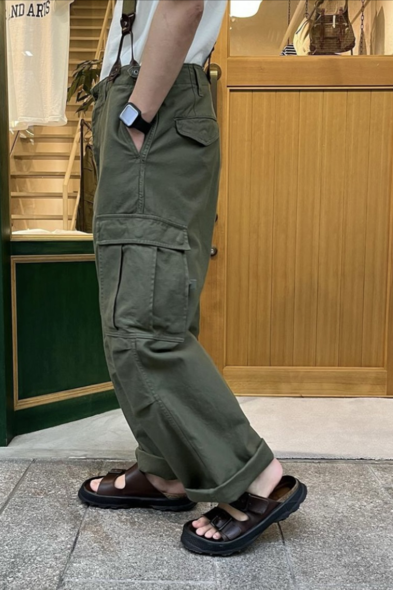 ナイジェルケーボン ジャーマンアーミーサスペンダーパンツ 36 MAIN ナイジェルケーボン ジャーマンアーミーサスペンダーパンツ 36 MAIN