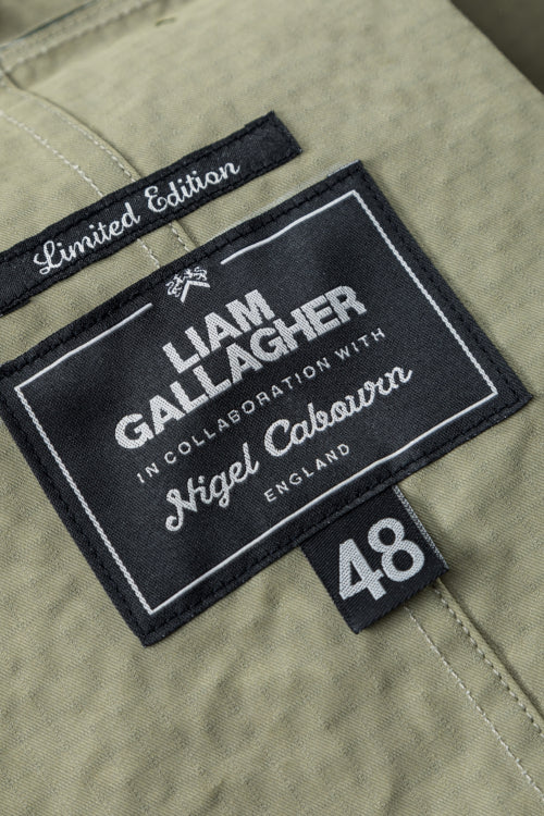 【ナイジェル・ケーボン】MAN / Nigel Cabourn x Liam Gallagher - リバーシブルスモック