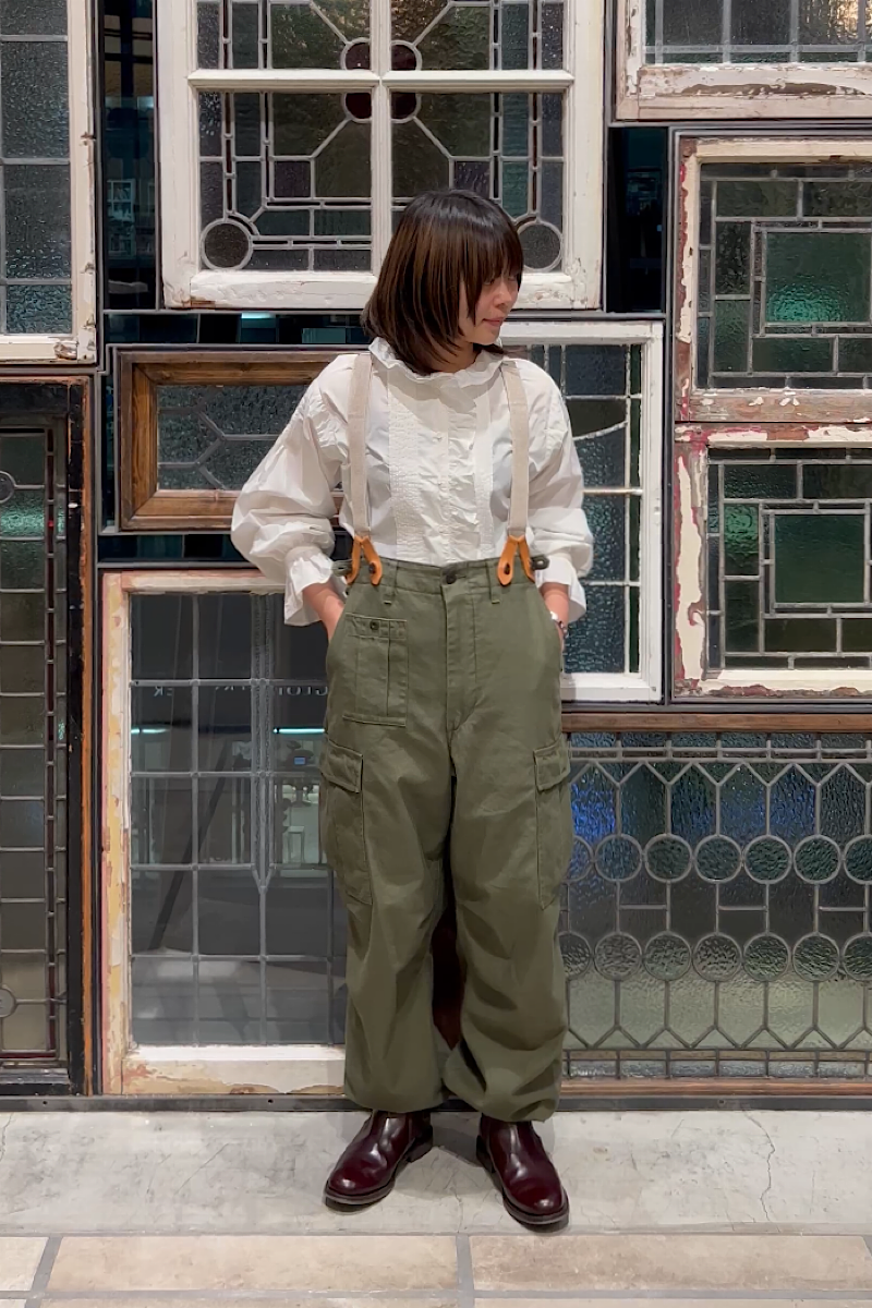 [Styling]Nigel Cabourn WOMAN THE ARMY GYM TOKYUPLAZAGINZA STORE 2022.9.11