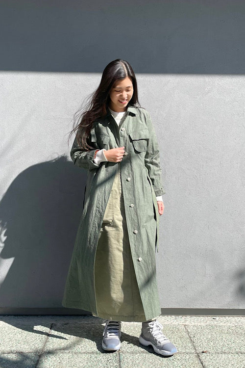 【ナイジェル・ケーボン】 WOMAN / 1960s ジャングルファティーグドレス / 1960s JUNGLE FATIGUE DRESS
